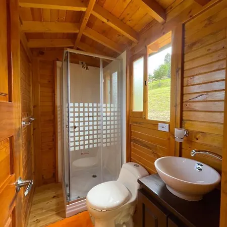 Glamping y Chalet Aventura Park Villa De Leyva La Periquera Exterior foto