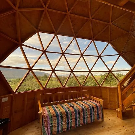 Glamping y Chalet Aventura Park Villa De Leyva La Periquera Exterior foto
