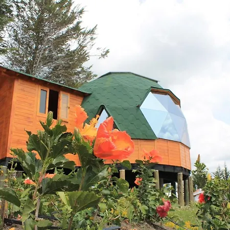 Glamping y Chalet Aventura Park Villa De Leyva La Periquera Exterior foto