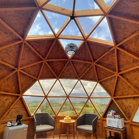 Glamping y Chalet Aventura Park Villa De Leyva La Periquera Exterior foto
