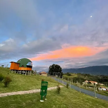 Glamping y Chalet Aventura Park Villa De Leyva La Periquera Exterior foto